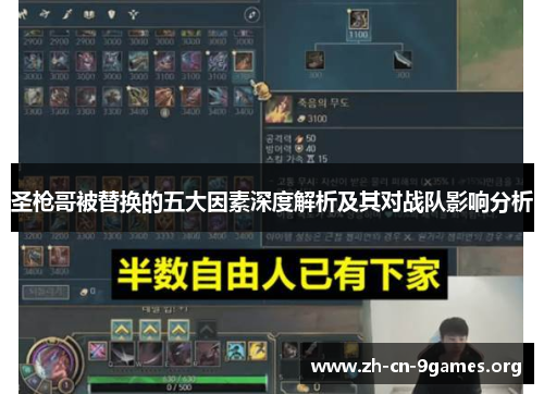圣枪哥被替换的五大因素深度解析及其对战队影响分析